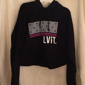 Cute live fit crop sweatshirt